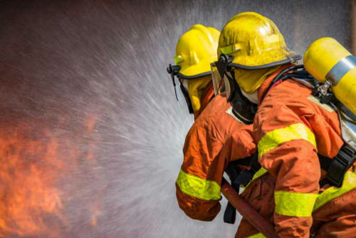 Protective Gear for Welding and other Short Contact Work with Flames